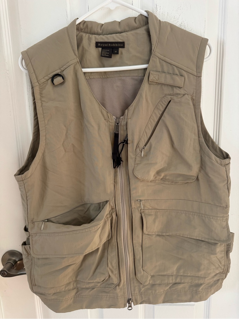 Royal Robbins Beige Nylon Vest with Mesh Lining